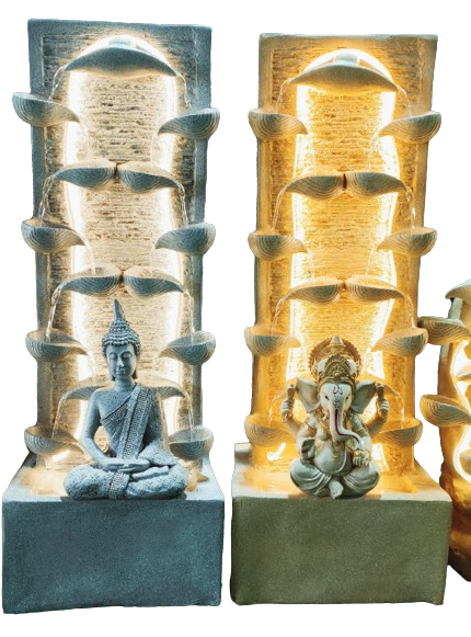 Long Diya Statue Lord Buddha/Ganesha