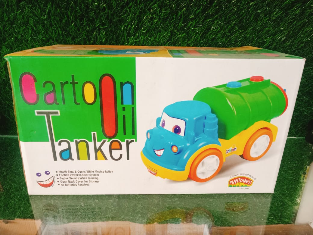 Cartoon Oil Tanker