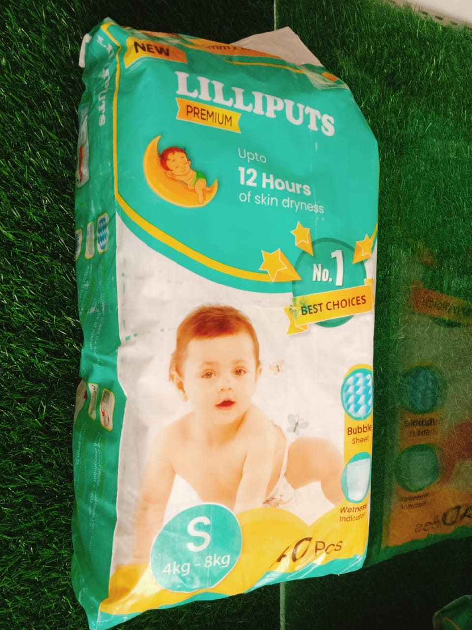 Lilliput's Baby Diaper Size-S PCs-60