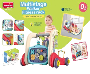 Baby 4 in 1 Multifunctional Tracker With Piano Mat.