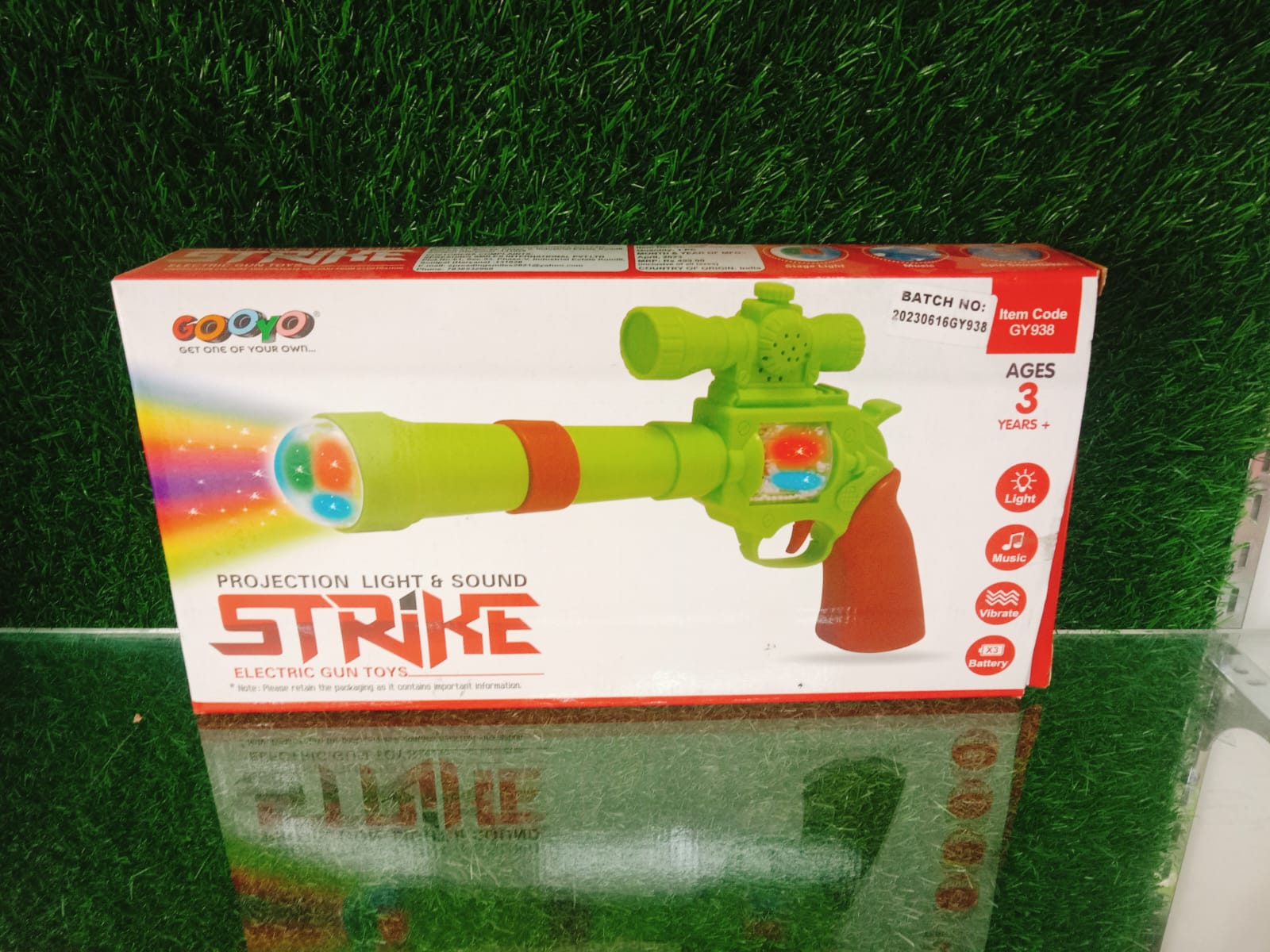 Projection Light & Sound Electric Gun Toys