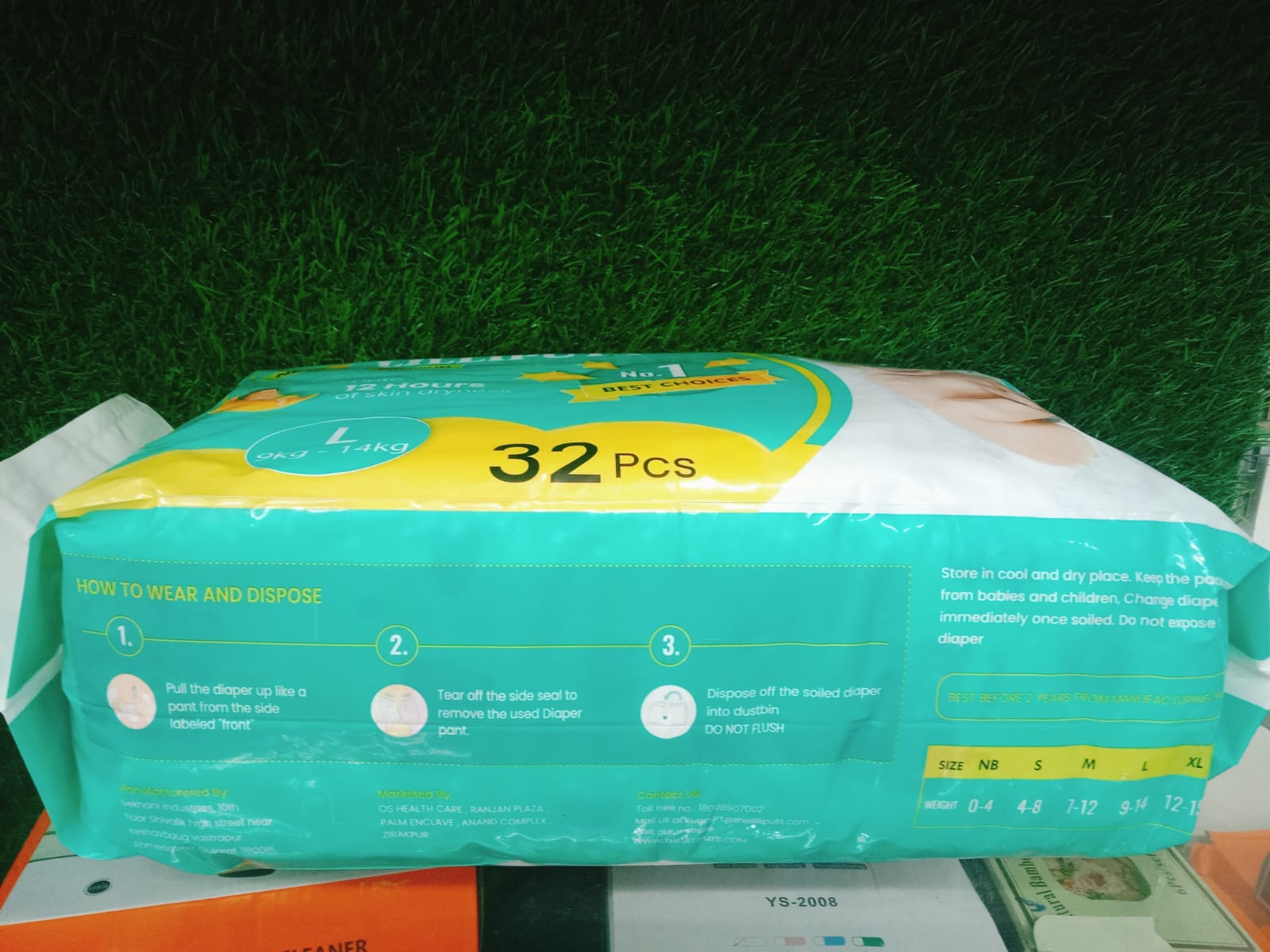 Lilliput's Baby Diaper Size-XL Pieces-32