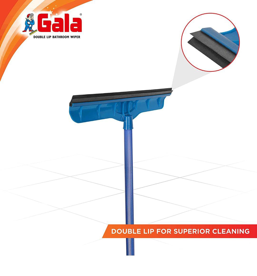 Gala double lip wiper