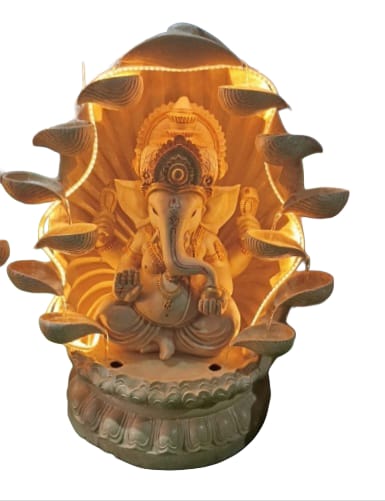 Chota Diya Ganesha Statue