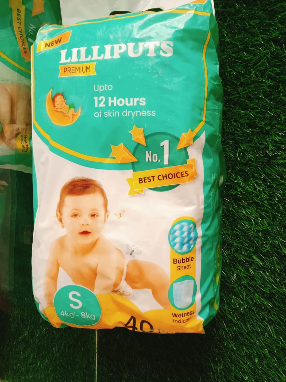 Lilliput's Baby Diaper Size-S PCs-40