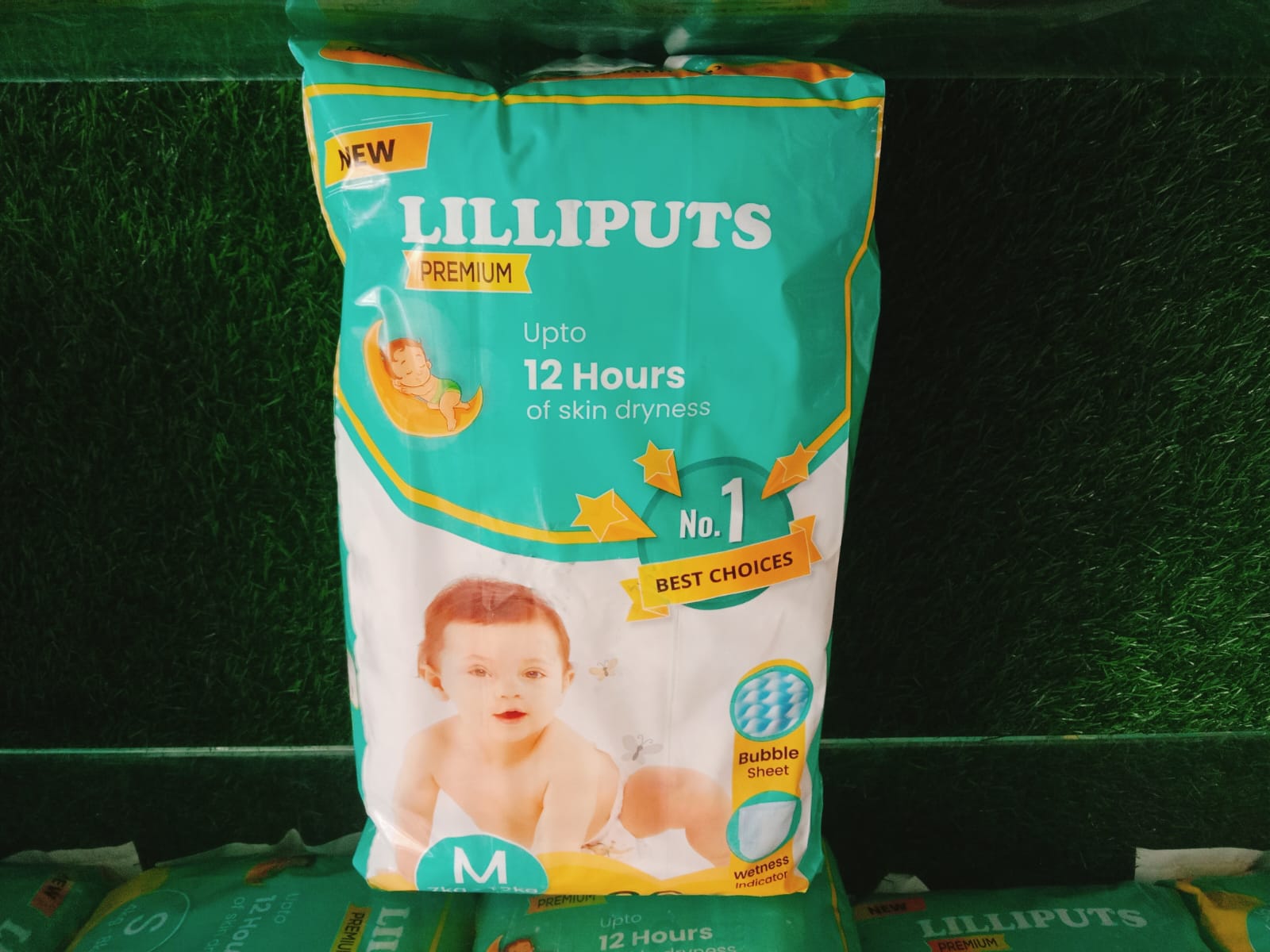Lilliput's Baby Diaper Size-M 